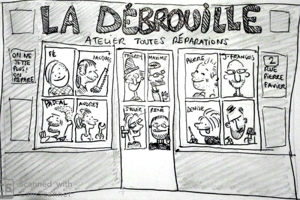 Dessin de la Débrouille