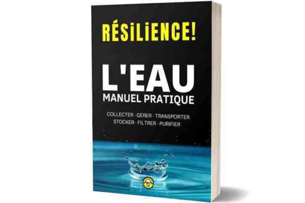 La couverture du livre L'eau, manuel pratique